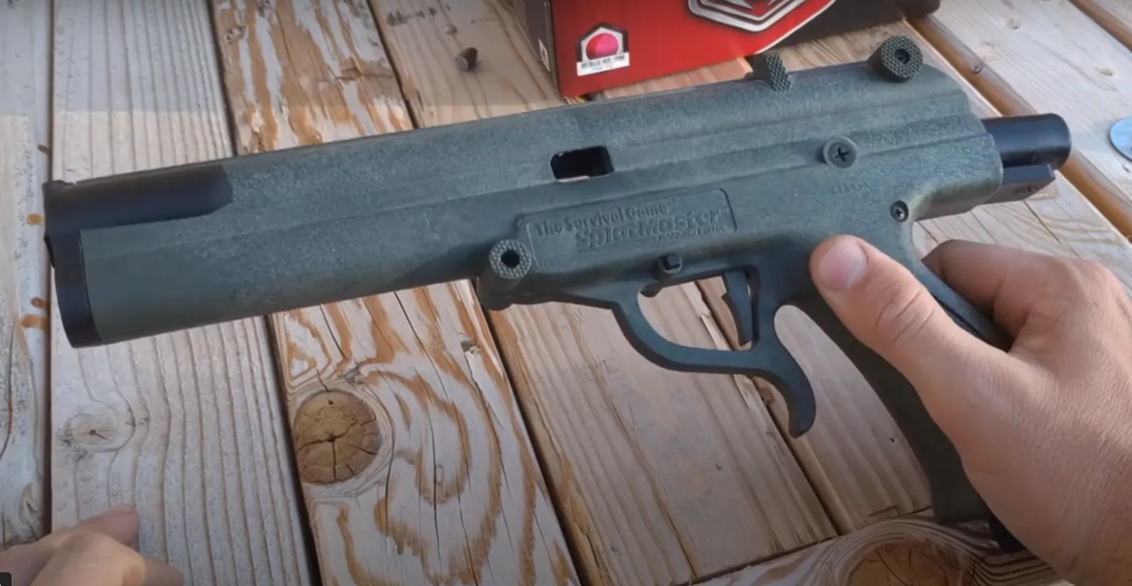 Splatmaster paintball gun