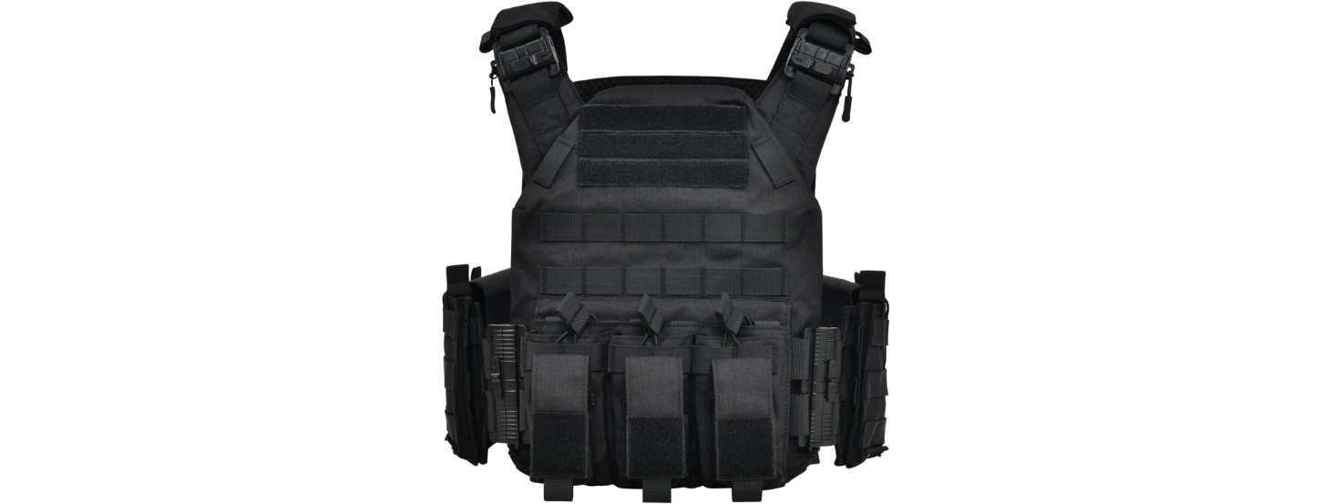 GFIRE Tactical Vest - Airsoft Lightweight Modular 3D
