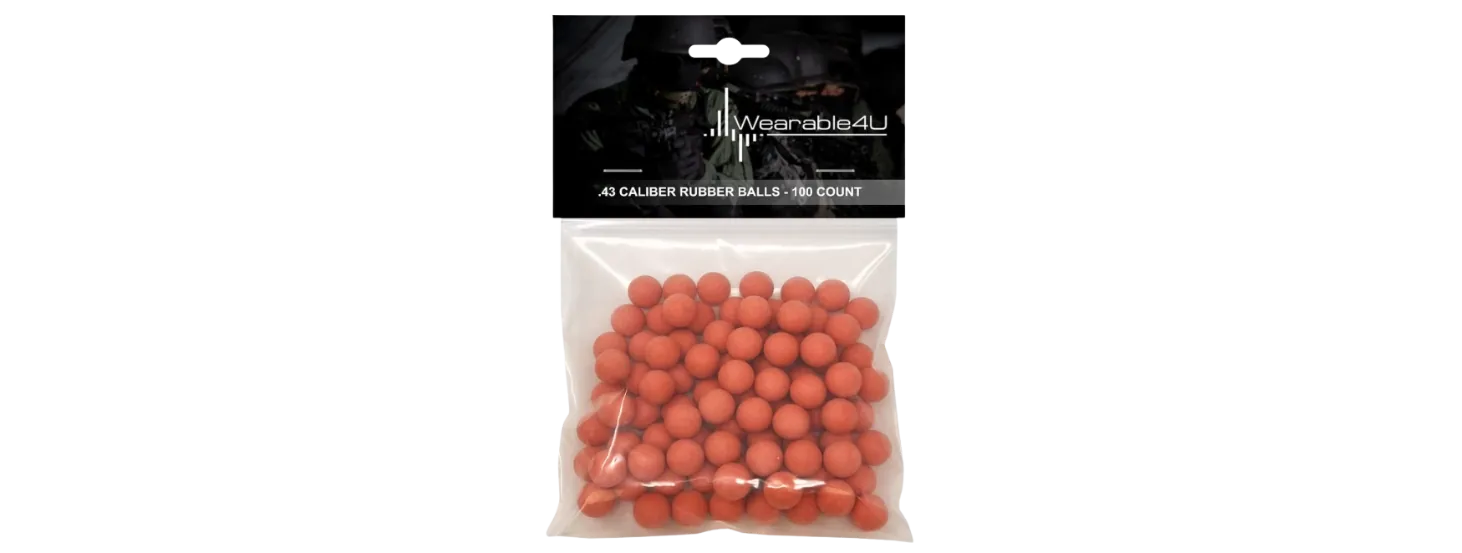 Wearable4U Resuable Rubber Paintballs